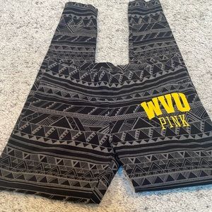 WVU Pink leggings